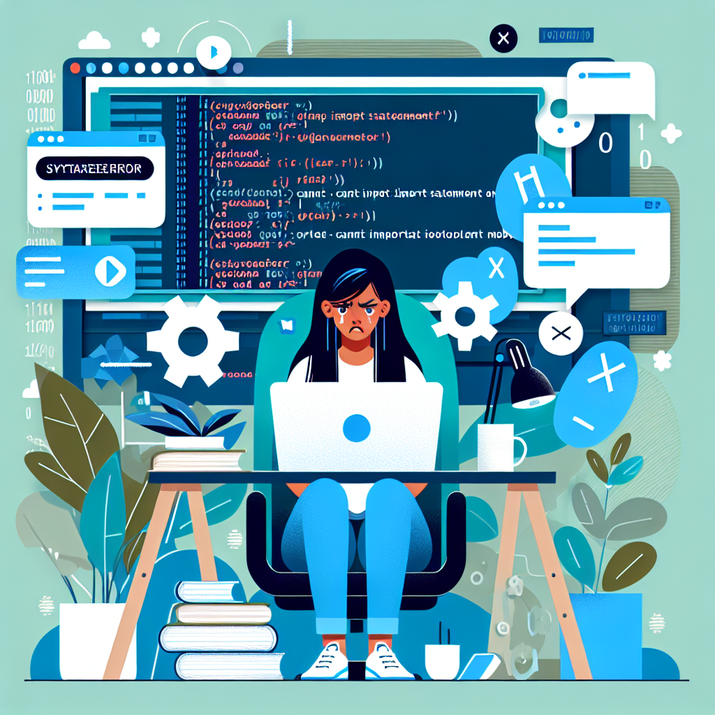 Solve SyntaxError: Import Statement Outside Module Fast