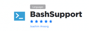 bash support plugin